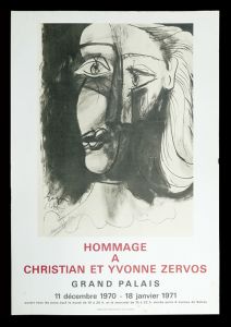 Pablo Picasso / Hommage a Christian et Yvonne Zervos