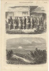 メイソン・ジャクソン「The Illustrated London News 1864年11月12日号より　Scenes in Japan」