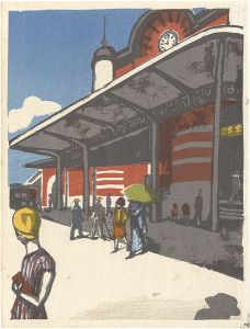 東京回顧図会　東京駅