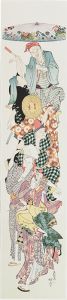 Hokusai / A Dance Group【Reproduction】 [踊行列図【復刻版】]