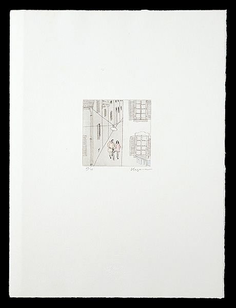 Kazama Kan “Jours parisiens（I) La rue”