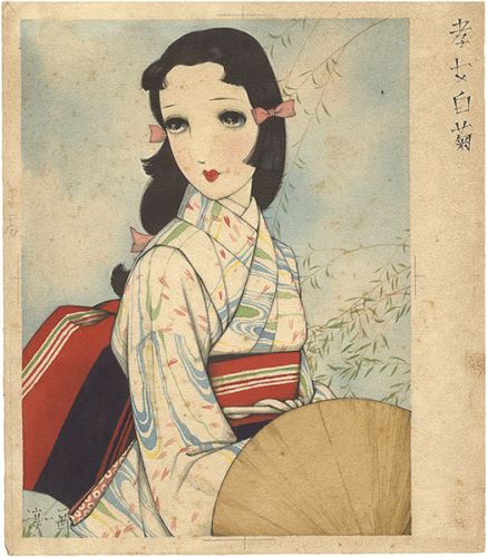 Nakahara Junichi “Original Illustration: Shiragiku the Devoted Daughter”