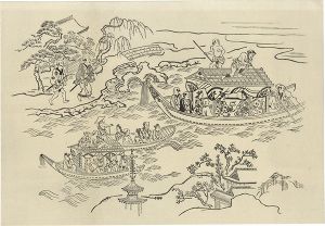師宣「墨田川の舟遊び【復刻版】」