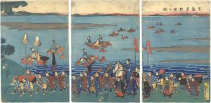 Yoshimori / Procession on the Tokaido [東海道行列の図]