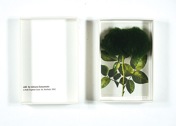 Katsumoto Mitsuru “Odd／a study in green／anne de diesbach 2002”
