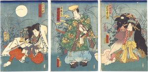 Kunisada II / Kabuki Play: Wase Okute Niwaka no Sugata-e [当稲俄姿画]
