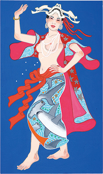 Ishihara Nanami “Festival costume : Hammerhead shark”