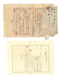 自筆草稿　大原壽恵子略歴