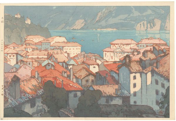 Yoshida Hiroshi “The Town of Lugano”