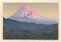 Mt. Fuji from Nagaoka, Morning