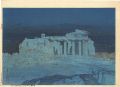The Acropolis Ruins at Night