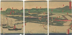 Hiroshige II / Yokohama [横浜一覧之図]