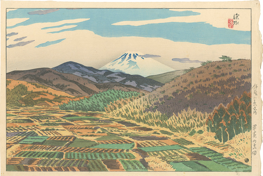 Ito Shinsui “8 Views of Izu Province / Early Spring at Yoshida”