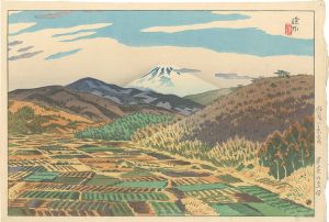 8 Views of Izu Province / Early Spring at Yoshida