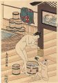 Bathing（Woman and child)【Repro......