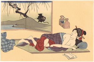 Unknown / Woman takes a nap  【Reproduction】 [美人の午睡【復刻版】]