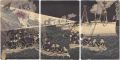 第二軍旅順口砲撃占領之図