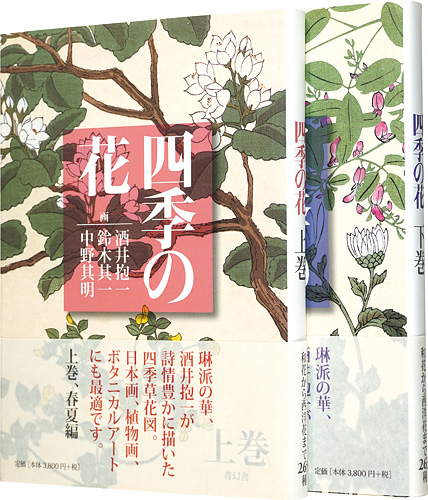 “Flower of The Four seasons” 酒井抱一 鈴木其一 中野其明
