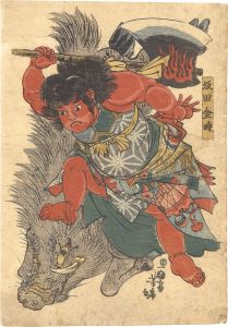 Yoshitora / Sakata Kintoki [坂田金時]