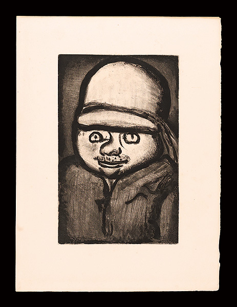Georges Rouault “Reincarnations du pere Ubu : Fléau Colon”