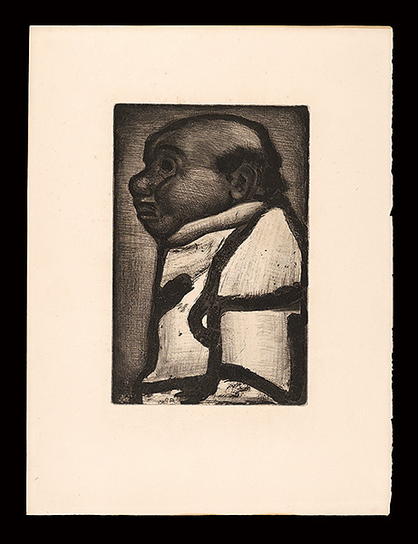 Georges Rouault “Reincarnations du pere Ubu : Bon Électeur”