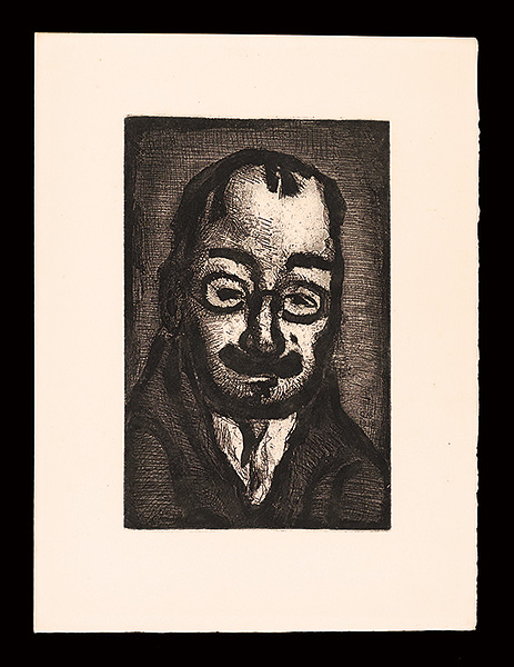 Georges Rouault “Reincarnations du pere Ubu : La Politicard”
