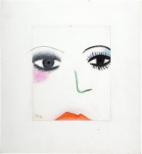 Nadamoto Tadahito / A Quarterly Review of Design Summer 1975 : Original painting