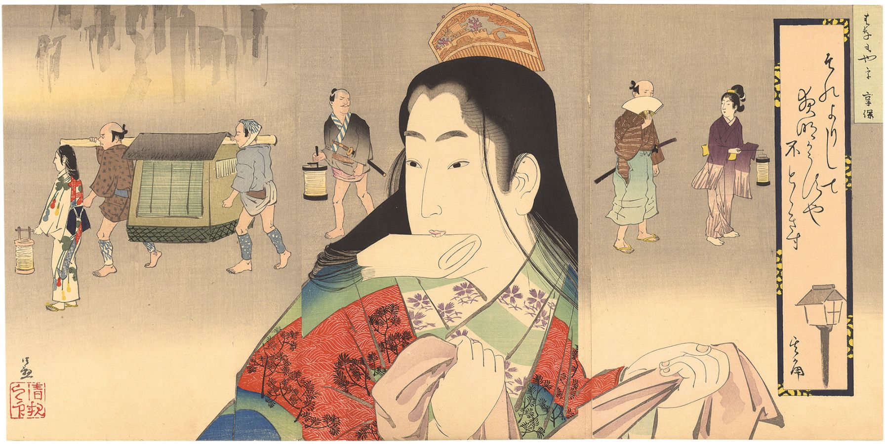 Kiyochika “Flower Patterns / Kyoho”