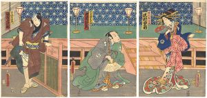 Toyokuni III / Kabuki Play: The Storehouse of Loyal Retainers [仮名手本忠臣蔵]