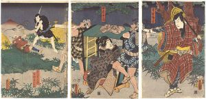 Toyokuni III / Kabuki Play: The Storehouse of Loyal Retainers [仮名手本忠臣蔵]