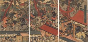 一ノ谷源平大合戦并八嶋壇浦図