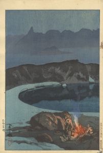 Twelve Scenes in the Japan Alps / Camping at Washibadake