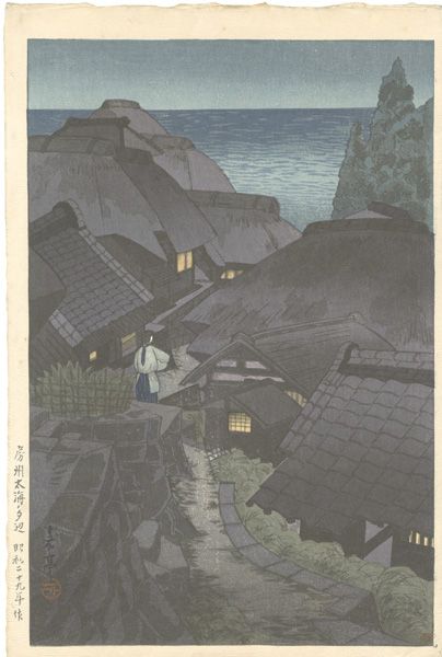 Muto Katei “Evening in Futomi, Boshu”