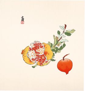 Tokuriki Tomikichiro / pomegranates (tentative title)