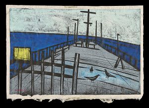 Ono Tadashige / A Dock in the Black Sea