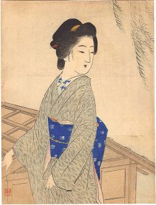Suzuki Kason / Kuchi-e Print