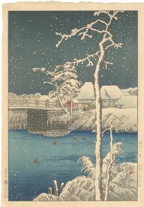 Snow at Haneda