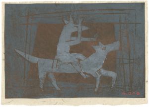 Ono Tadashige / Fox and Horse