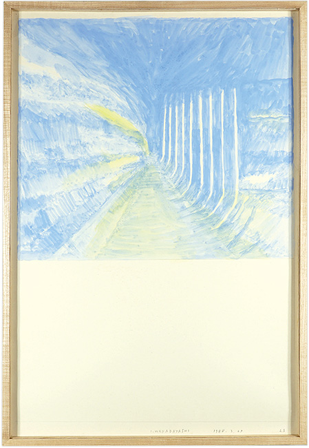 Wakabayashi Isamu “Blue drawing #23”