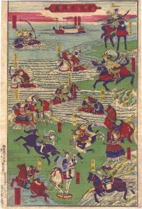 Toyoshige II / Newly Published Collection of Famous Horses [新板名馬尽]