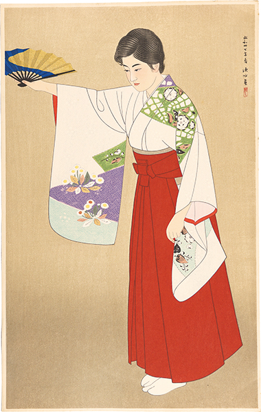 Ito Shinsui “Dance: Kumano”