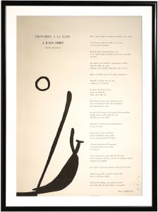 Joan Miro, Takiguchi Shuzo / PROVERBES A LA MAIN A JOAN MIRO (Handmade Proverbs to Joan Miro)