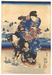 Kuniyoshi / Two Beauties [美人画]