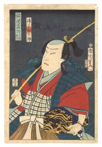 Kunichika / Famous Views in the Various Provinces / Nagato: Urashima Taro [諸国名所之内　長門 浦しま太郎]