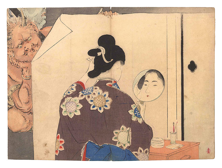 Mizuno Toshikata “Kuchi-e Print”