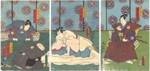 Toyokuni III / Kabuki Play: The Storehouse of Loyal Retainers [仮名手本忠臣蔵]