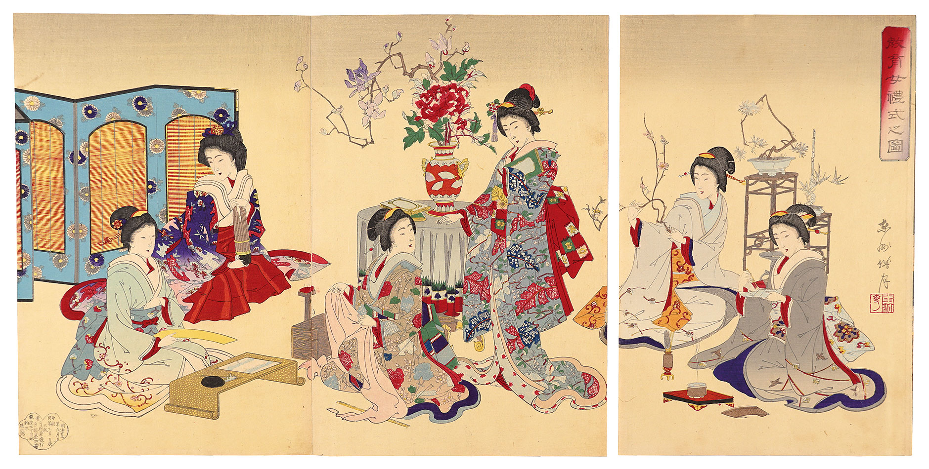 Shogetsu “Education: Manners for Women”