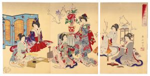 Shogetsu / Education: Manners for Women [教育女礼式之図]