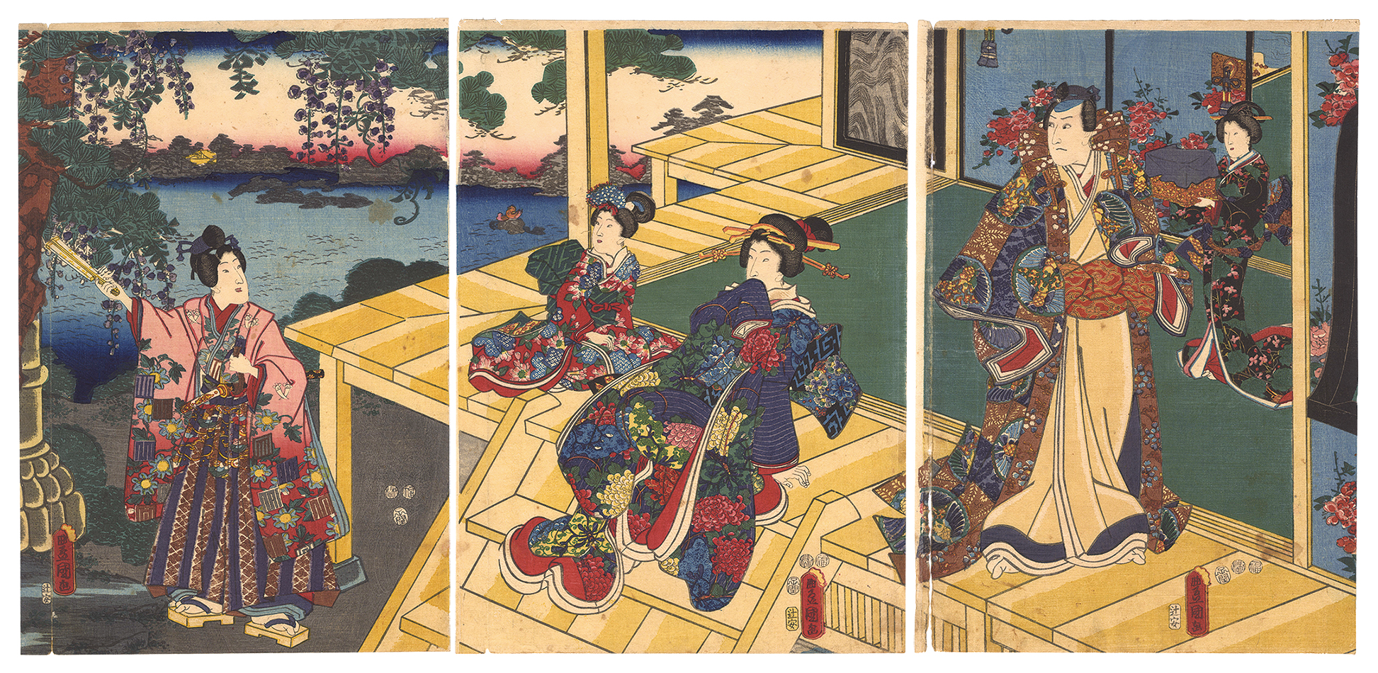 Toyokuni III “Genji-e”