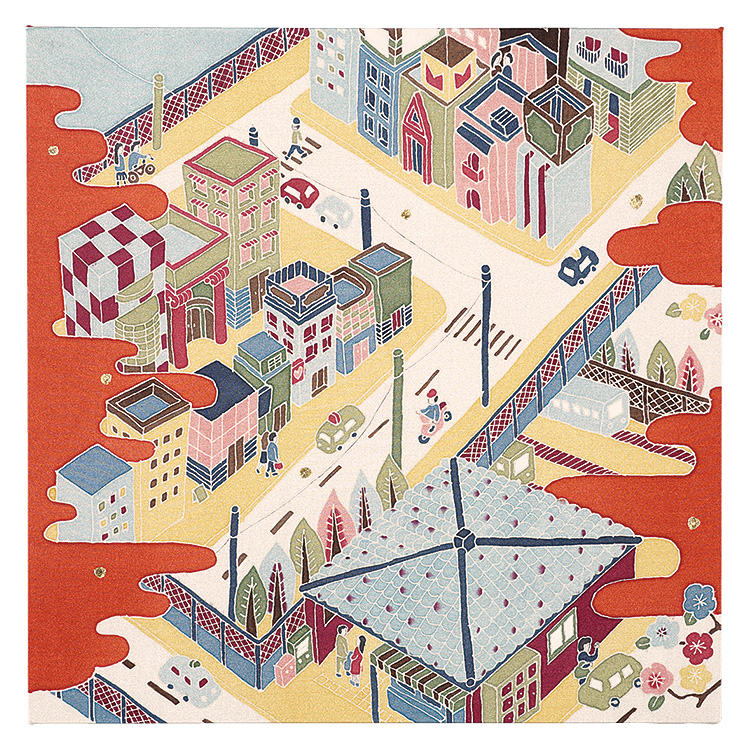 Nagatomo Yuki “Pattern of Tokyo:Yamate line Uguisudani”